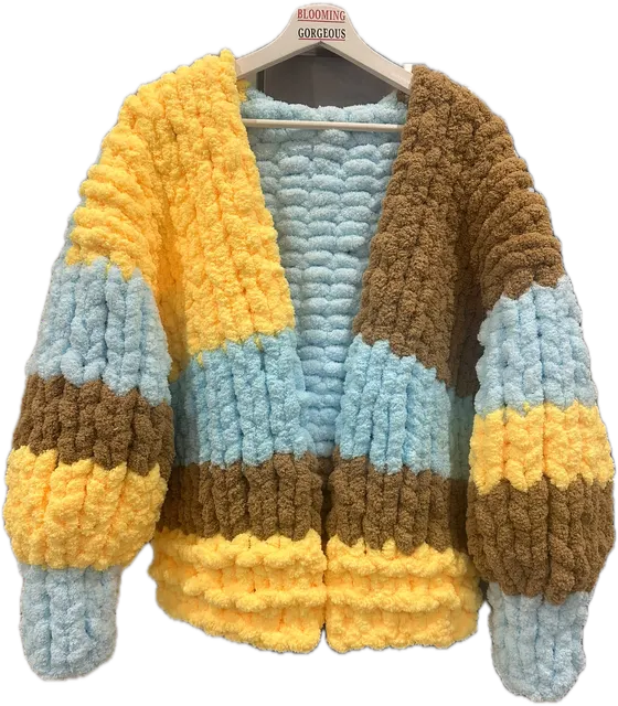 Mustard and Sky Ladies Custom Shacket